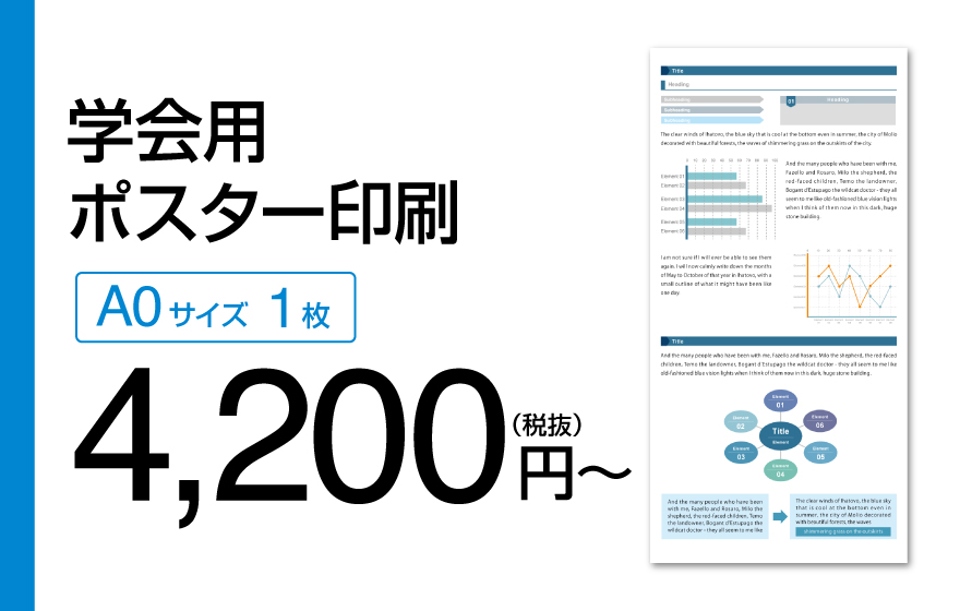 学会用ポスター印刷